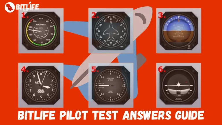 BitLife Pilot Test Answers